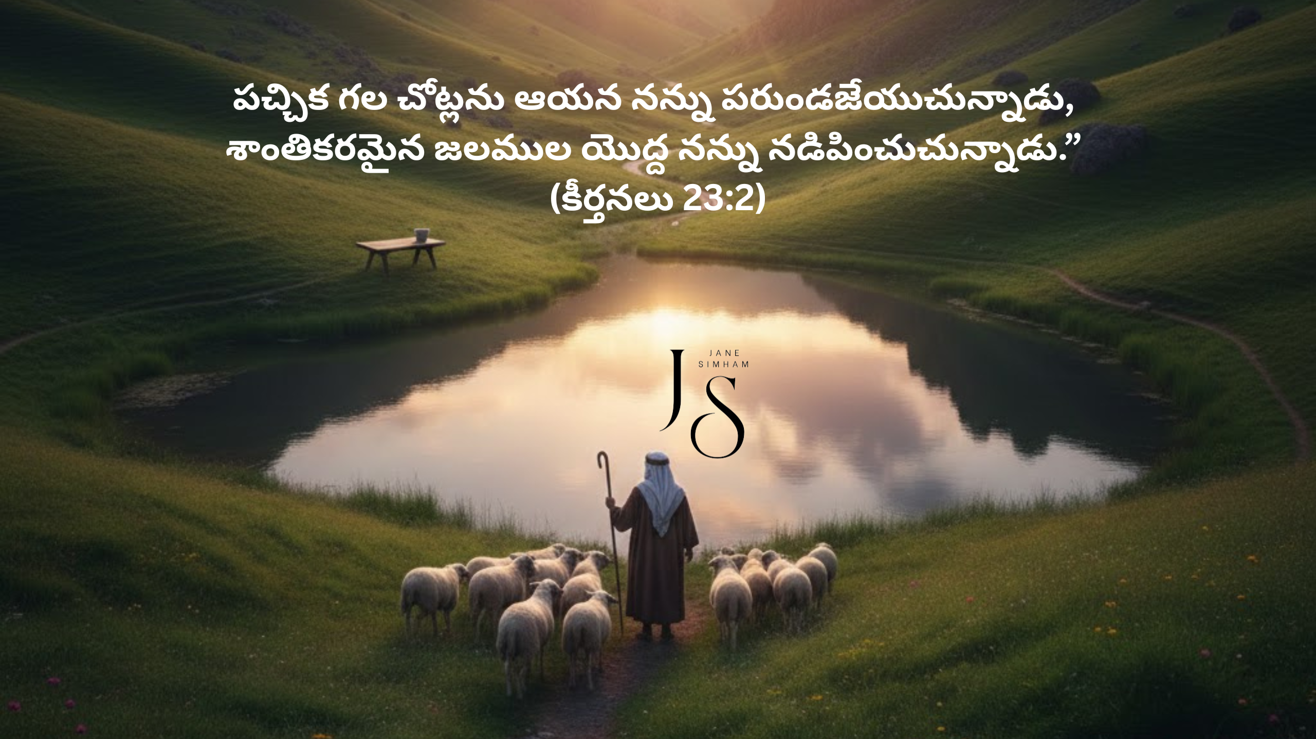 Psalms 23 Meaning in Telugu
