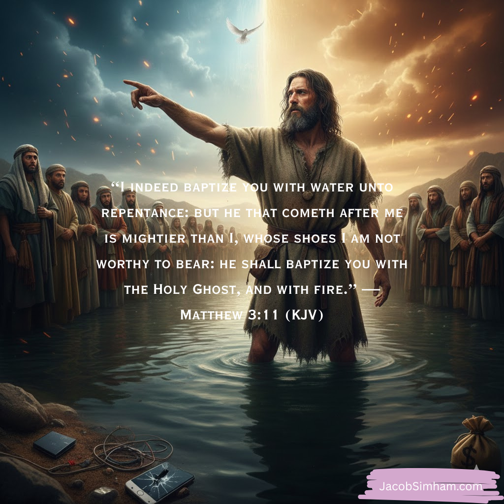 Preparing for the Water: Matthew 3:11